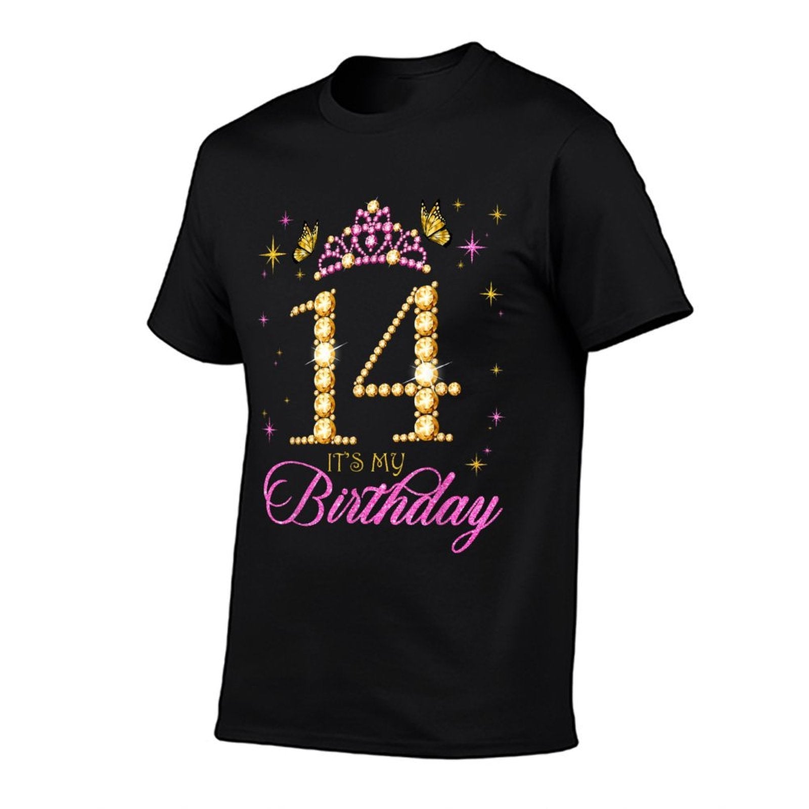 14 It's My Birthday 14 Years Old Princess 14th Birthday  Relaxed-fit T-Shirt