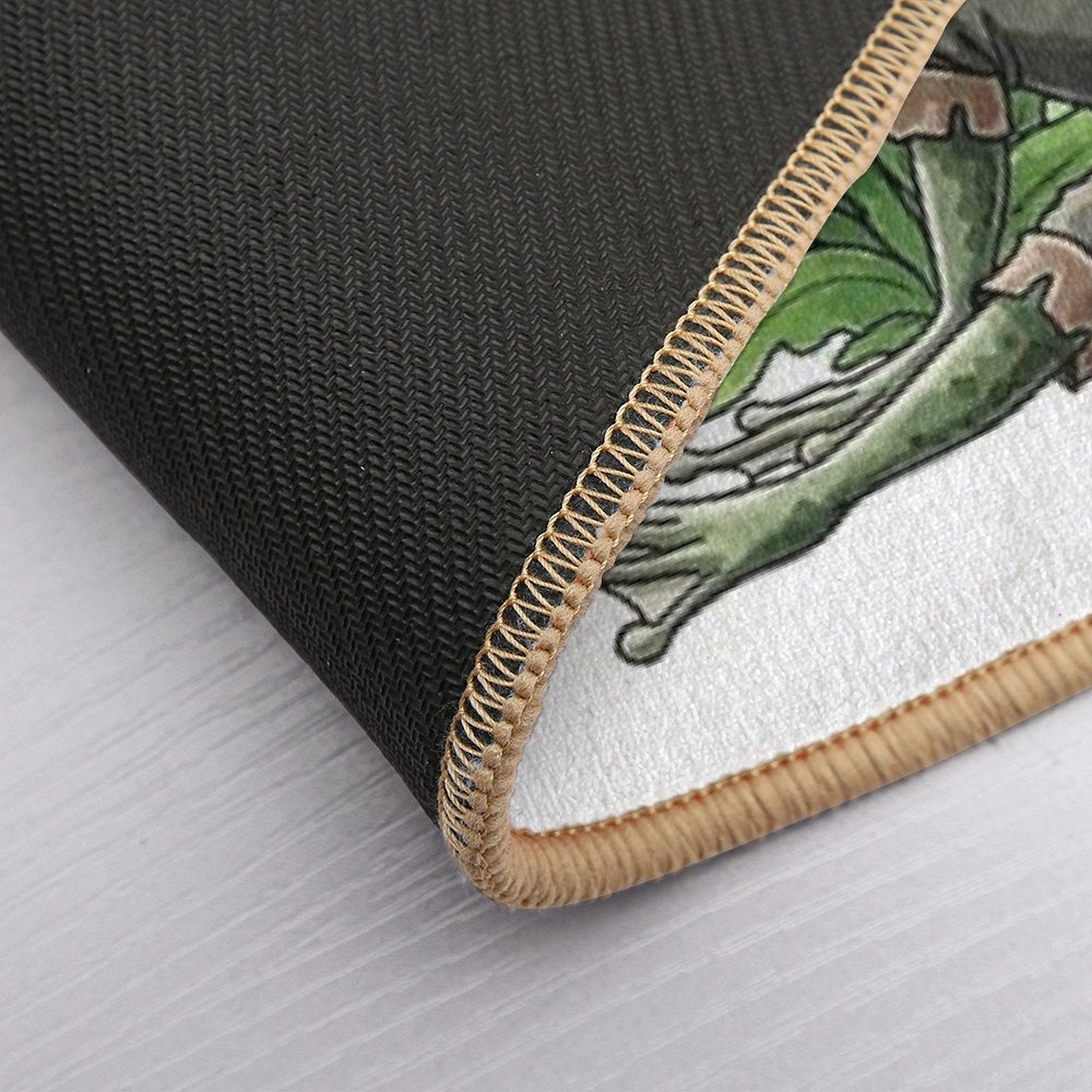 Whimsical Banjo Frog Music  High-Traffic Bath Mat