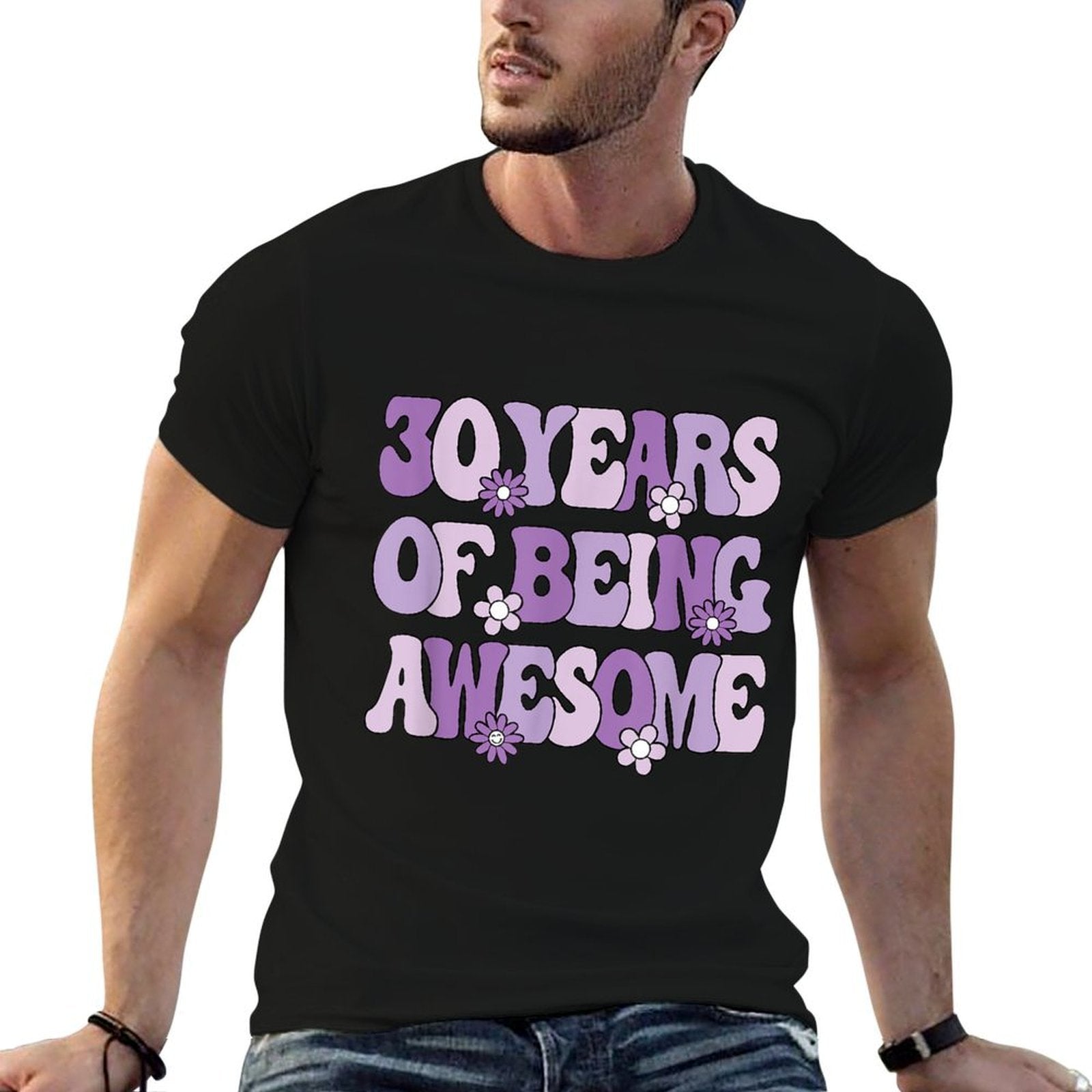 30 Years Of Being Awesome 30 Years Old Woman 30th Birthday  Odor-resistant T-Shirt