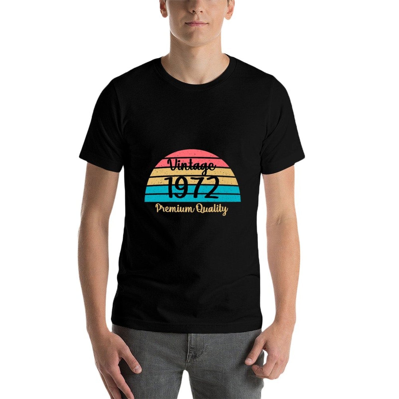 1972 50th Birthday Premium  Vintage-inspired T-Shirt