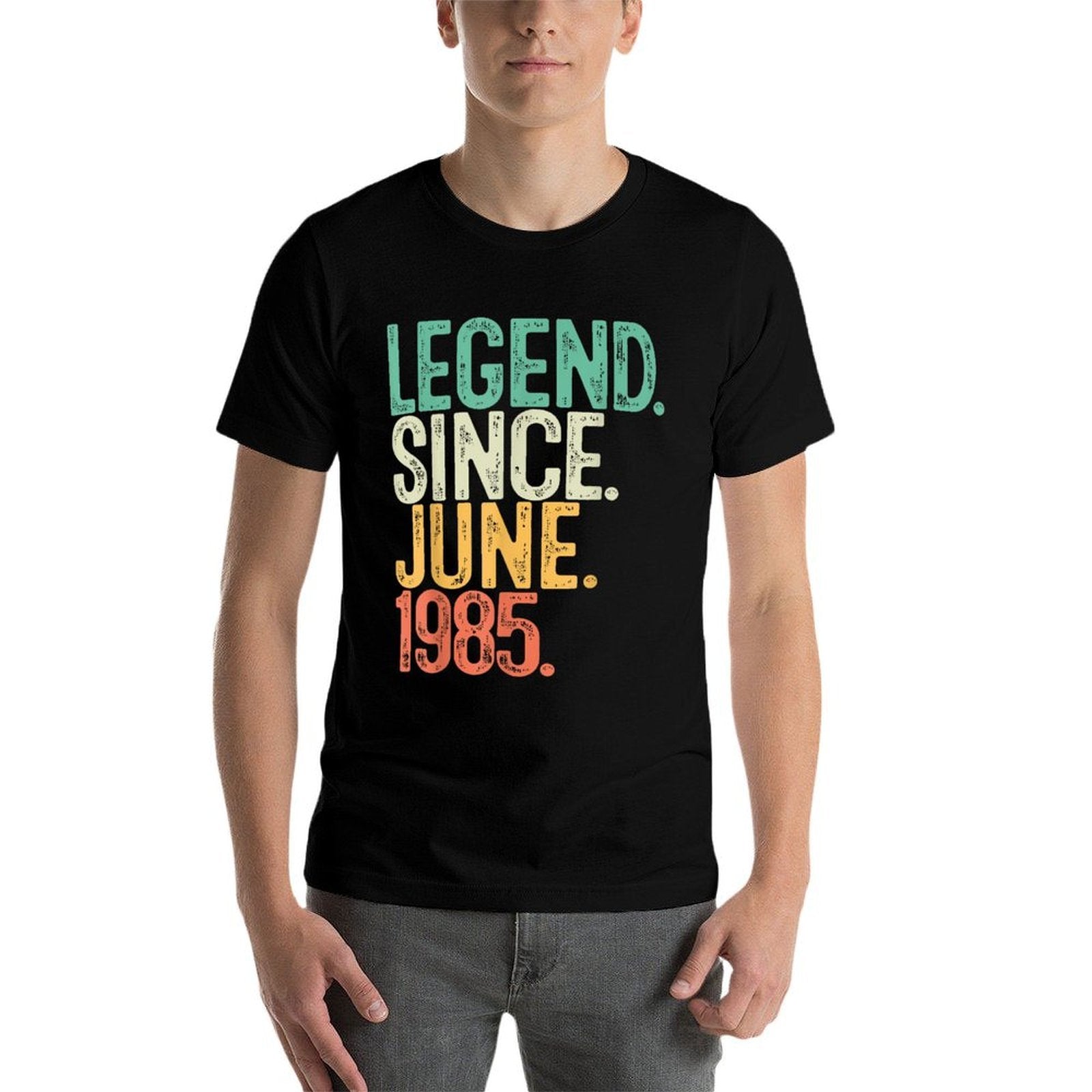 40 Years Old Gifts Legend June 1985 40th Birthday Men Women  Lightweight T-Shirt
