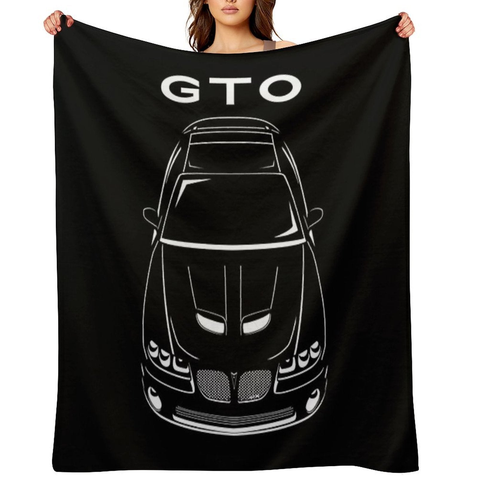 2006 Pontiac Gto T-ShirtPontiac GTO 2004-2006 T-Shirt Lightweight Throw Blanket