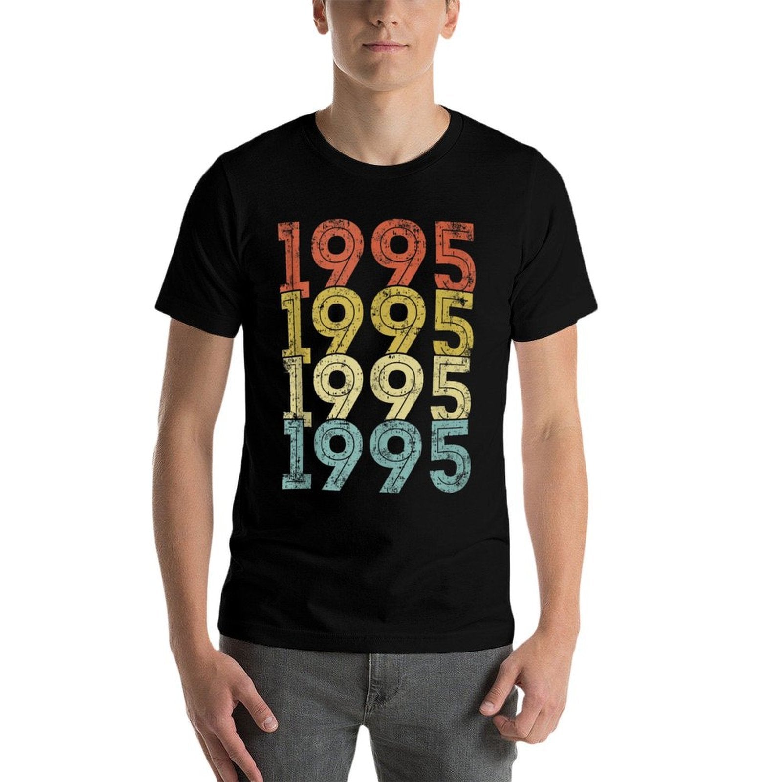 30 Year Old Birthday Vintage 1995 30th Birthday  Trendy Pattern T-Shirt