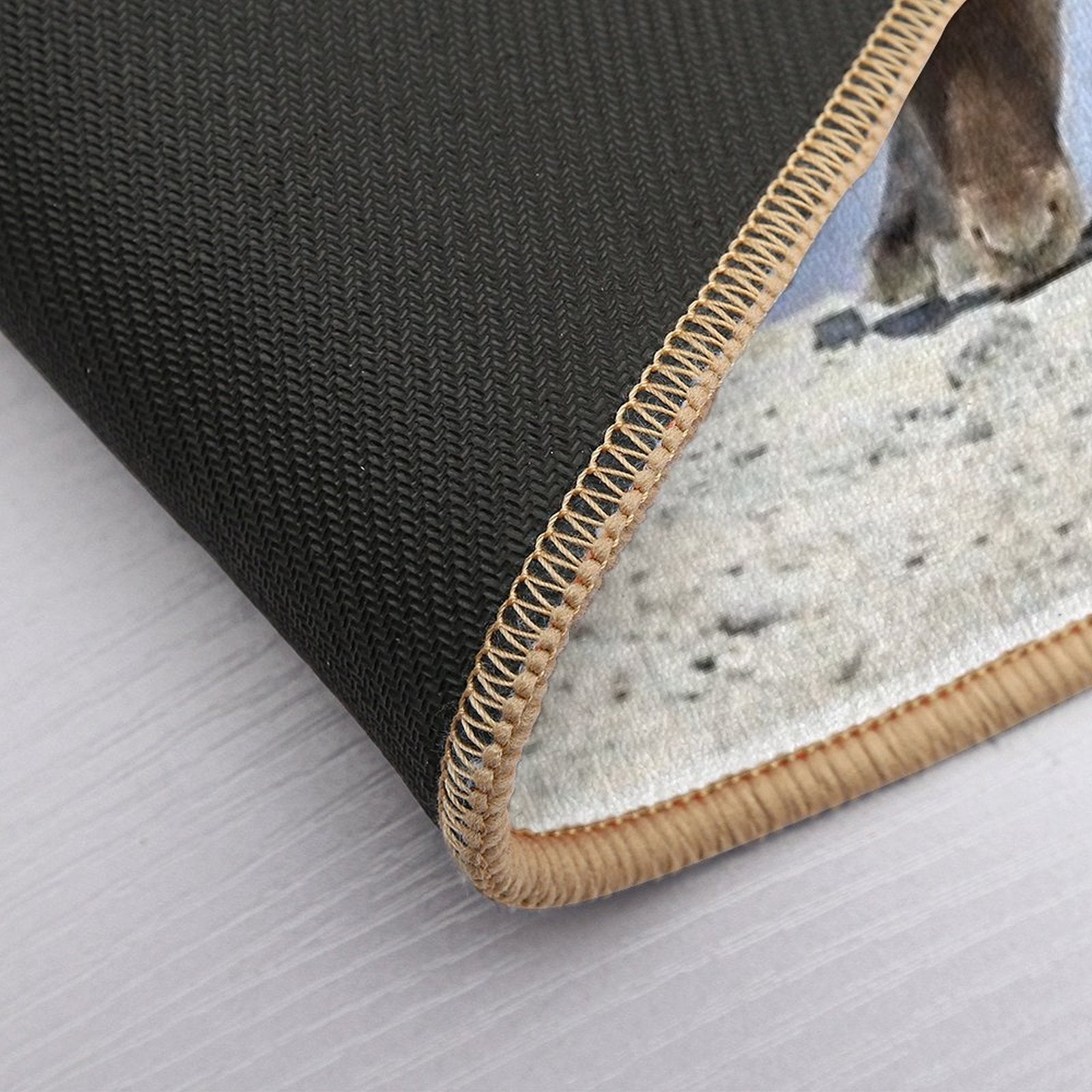 Alpine Ibex at Grand Méan  Anti-Trip Bath Mat