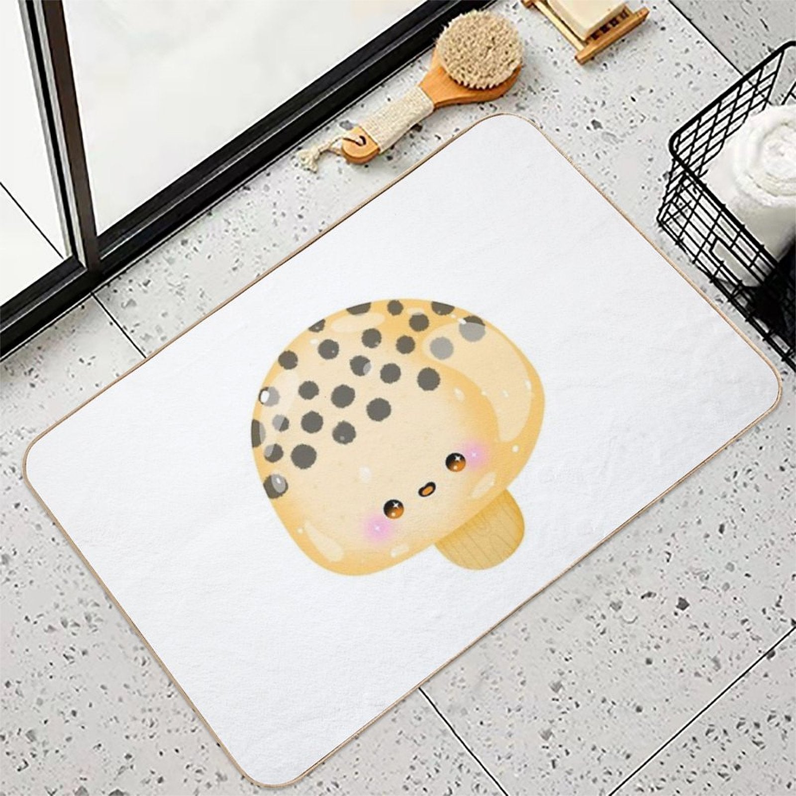 Ice Cream Lover  Non-Slip Bath Mat