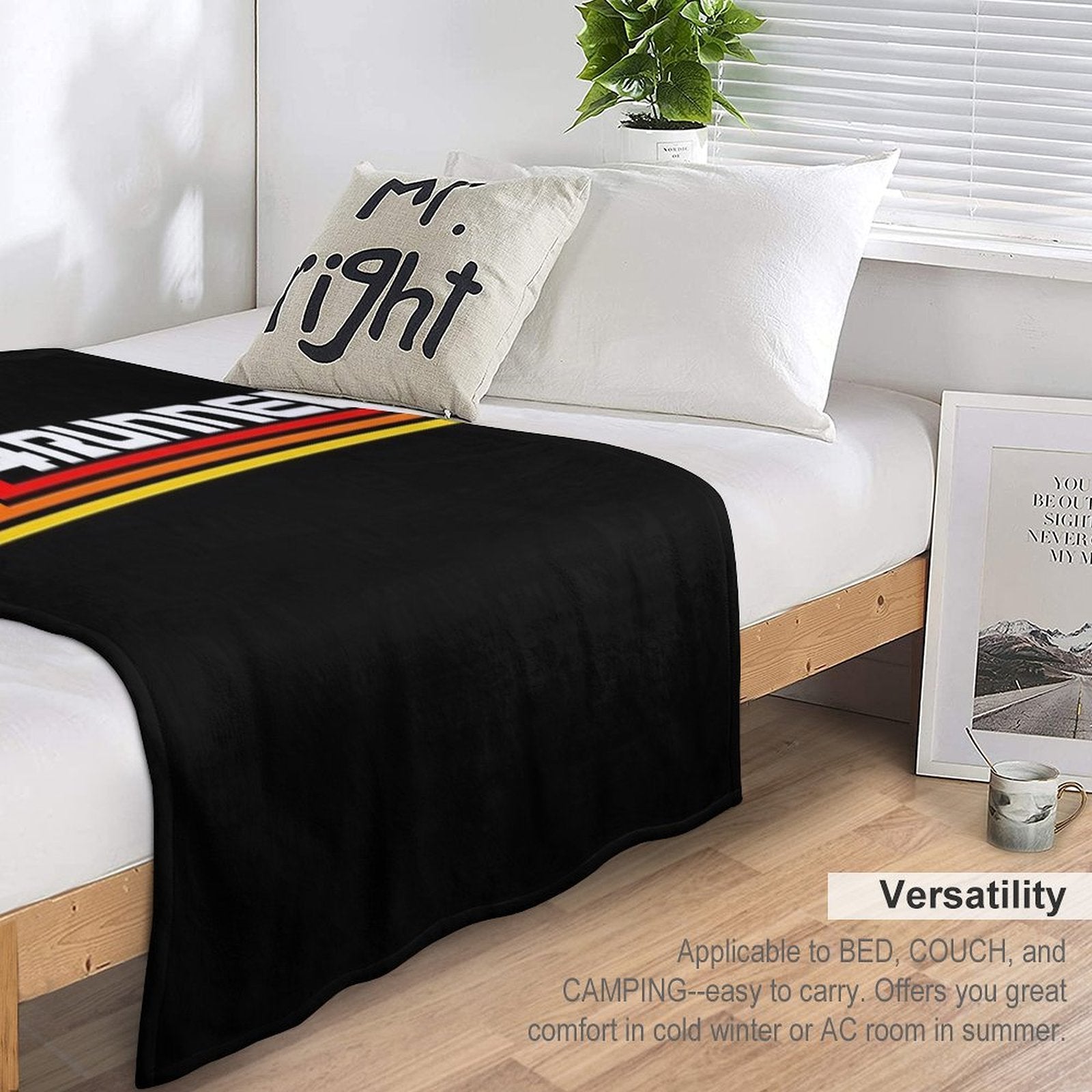 4 Runner Heritage Logo Quick-dry Throw Blanket