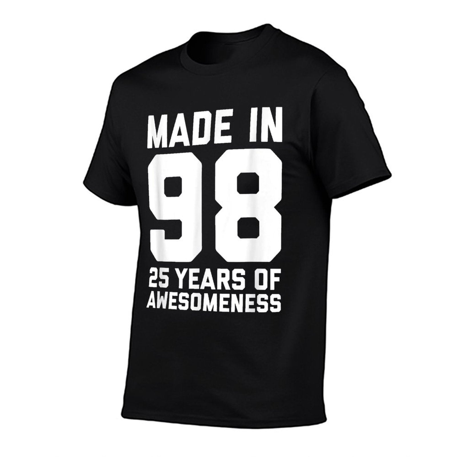 25th Birthday 25 Birthday Gift for Women Men Tshirt Comfortable T-Shirt