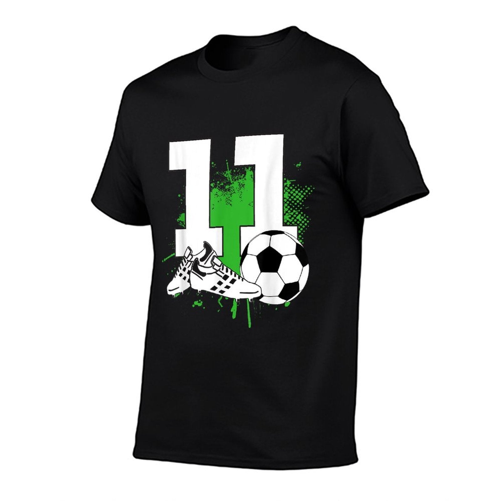 11st Birthday Boy 11 Years Footballer Football Birthday  Lightweight T-Shirt