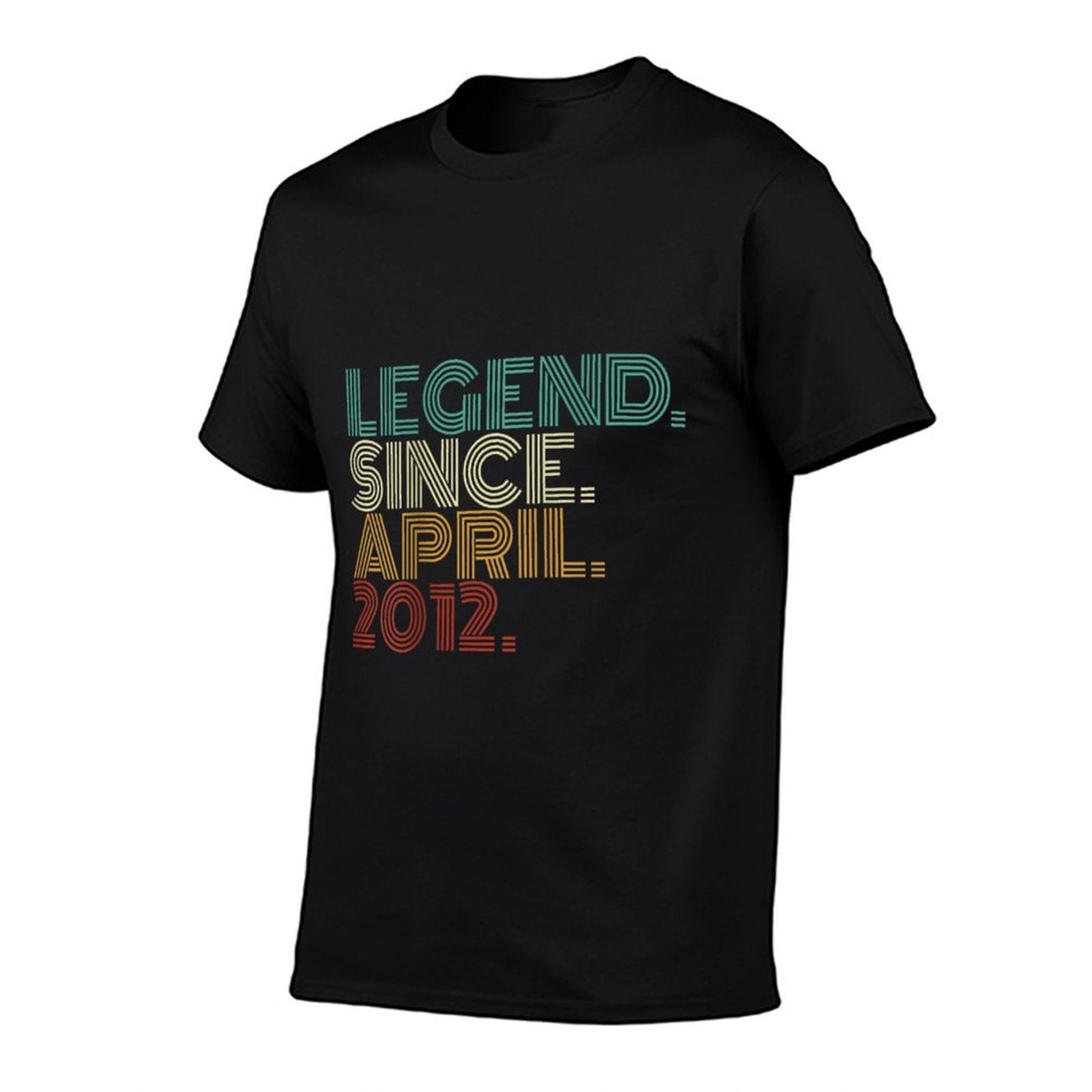 13 Years Old Legend Since April 2012 13th Birthday Comfortable T-Shirt