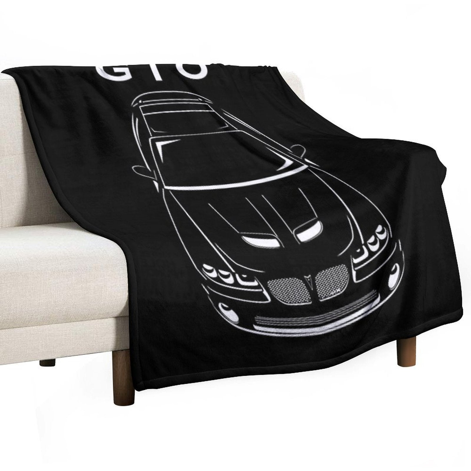 2006 Pontiac Gto T-ShirtPontiac GTO 2004-2006 T-Shirt Lightweight Throw Blanket