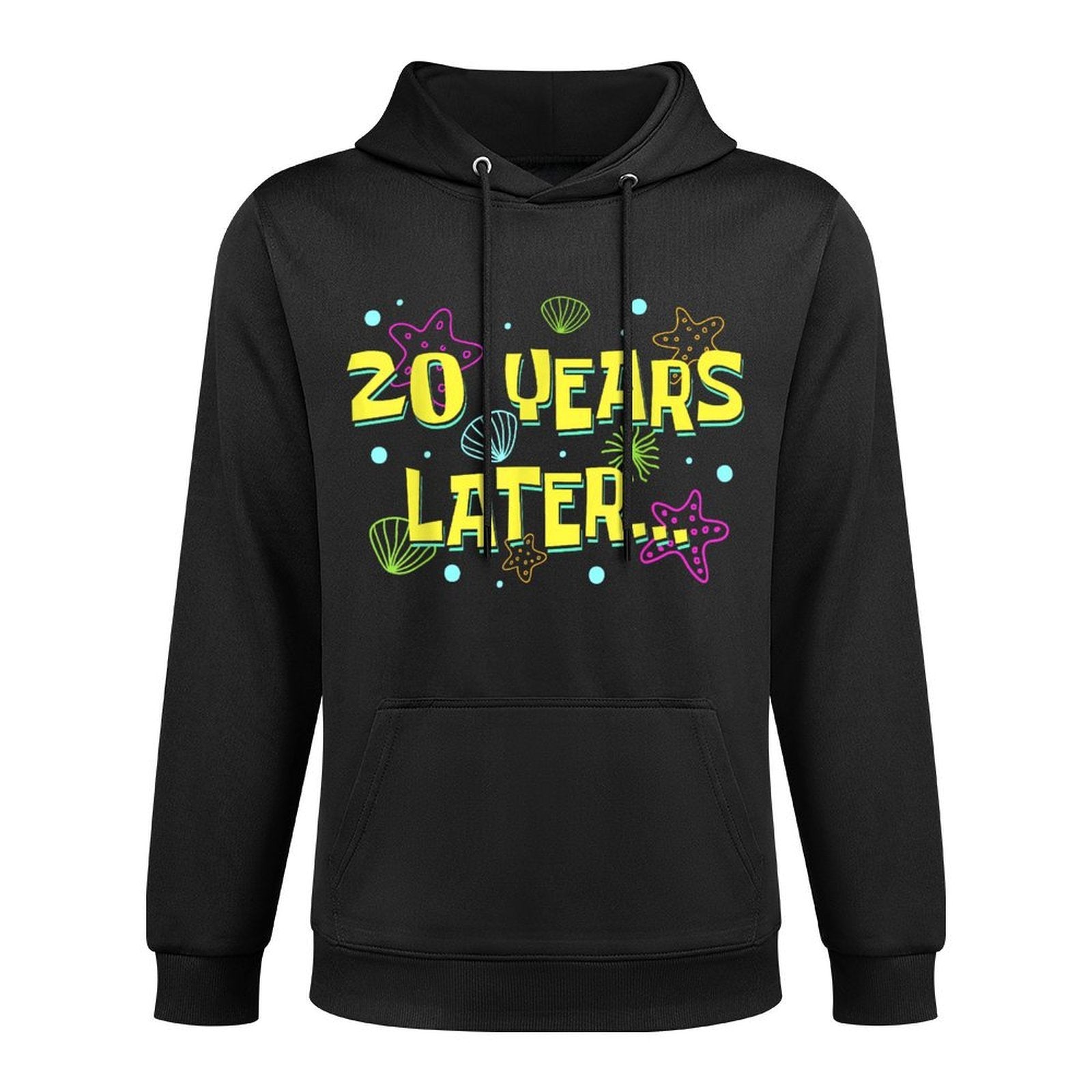 20 Years Later 20 Years Old Meme Funny 20th Birthday Party Colorfast Hoodie