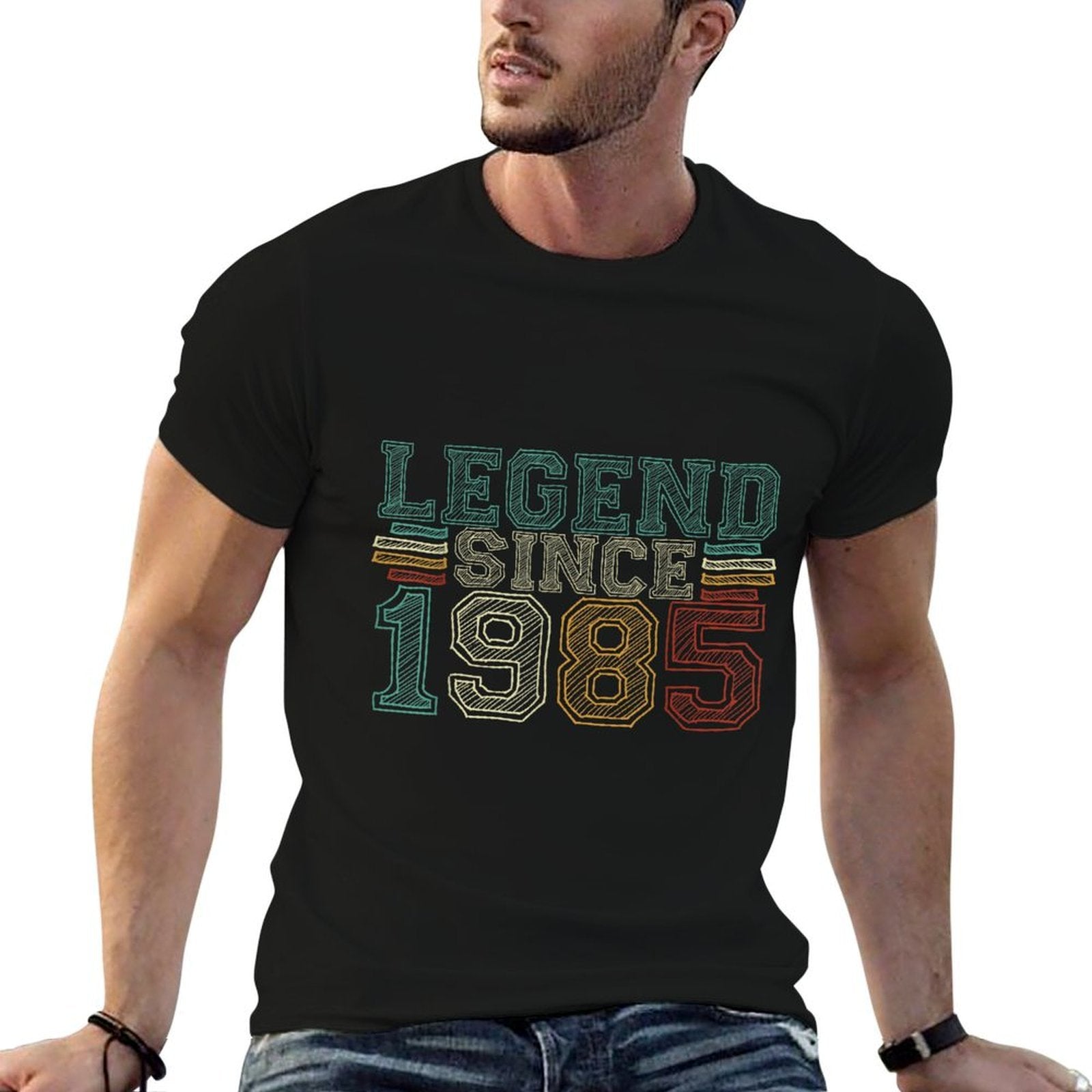 40 Years Old Legend Since 1985 40th Birthday  Moisture-wicking T-Shirt
