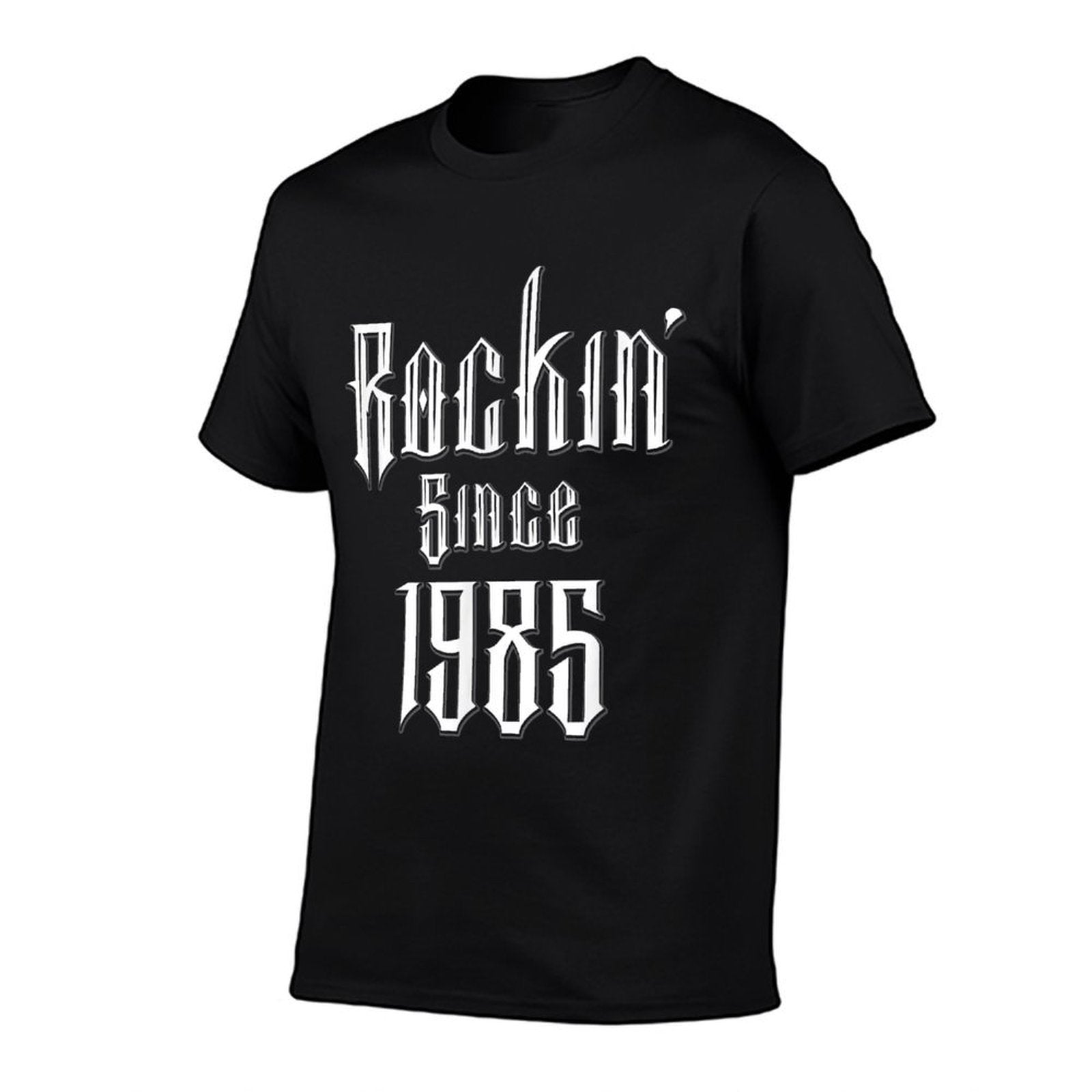 40 Year Old Classic Rock 40th Birthday  Oversized Silhouette T-Shirt