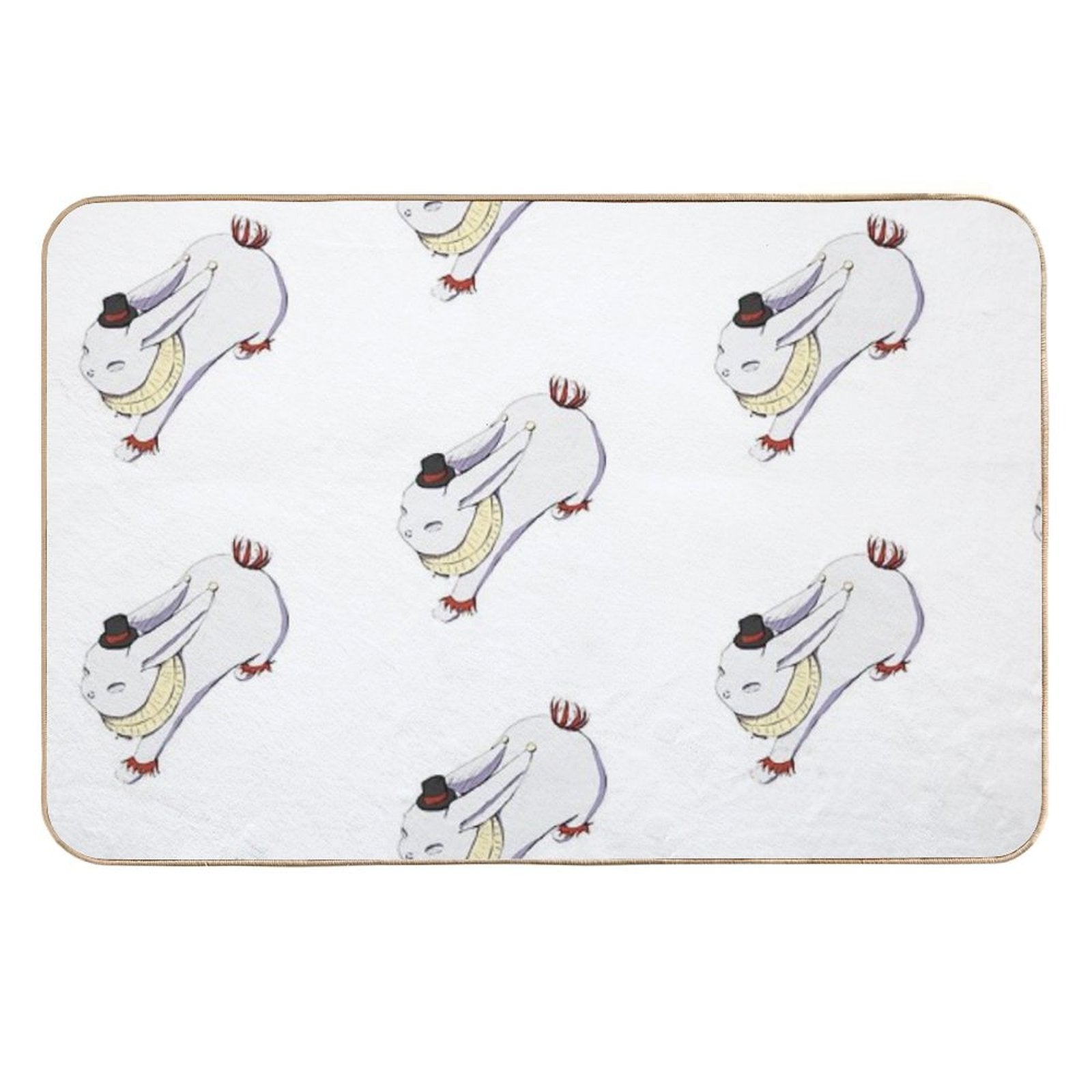 Jester Bunny  Anti-Trip Bath Mat