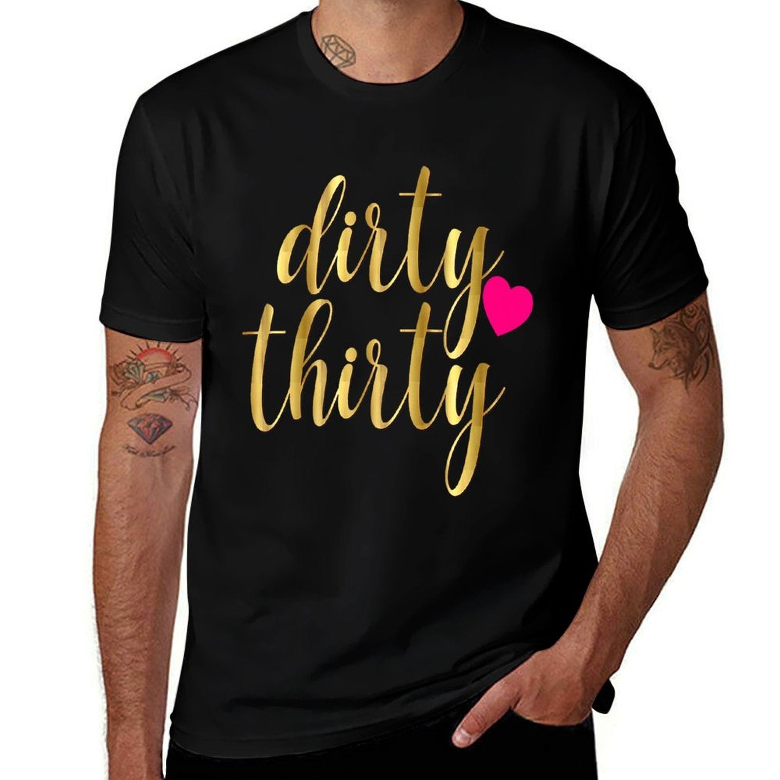 30th Birthday Gift Party Dirty Thirty 30 Premium  Vintage-inspired T-Shirt