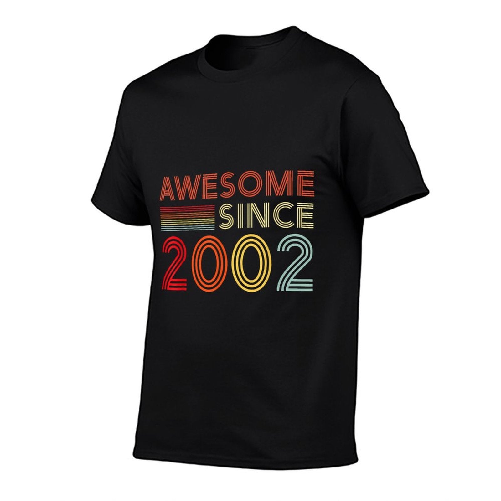 20 Birthday Decorations Men Women 2002 BDay 20th Birthday  Polyester Blend T-Shirt