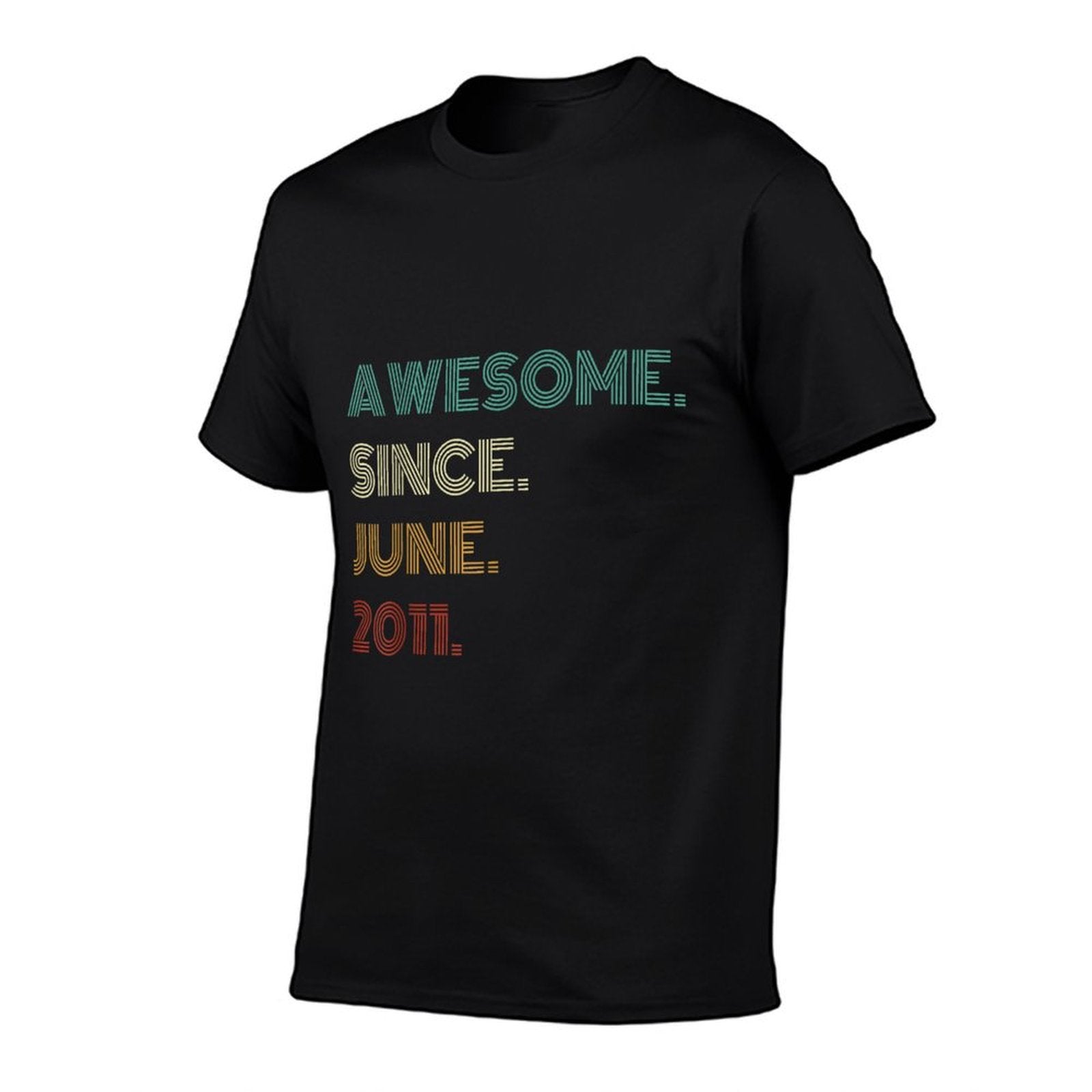 14 Years Old Awesome Since June 2011 14th Birthday  Versatile T-Shirt