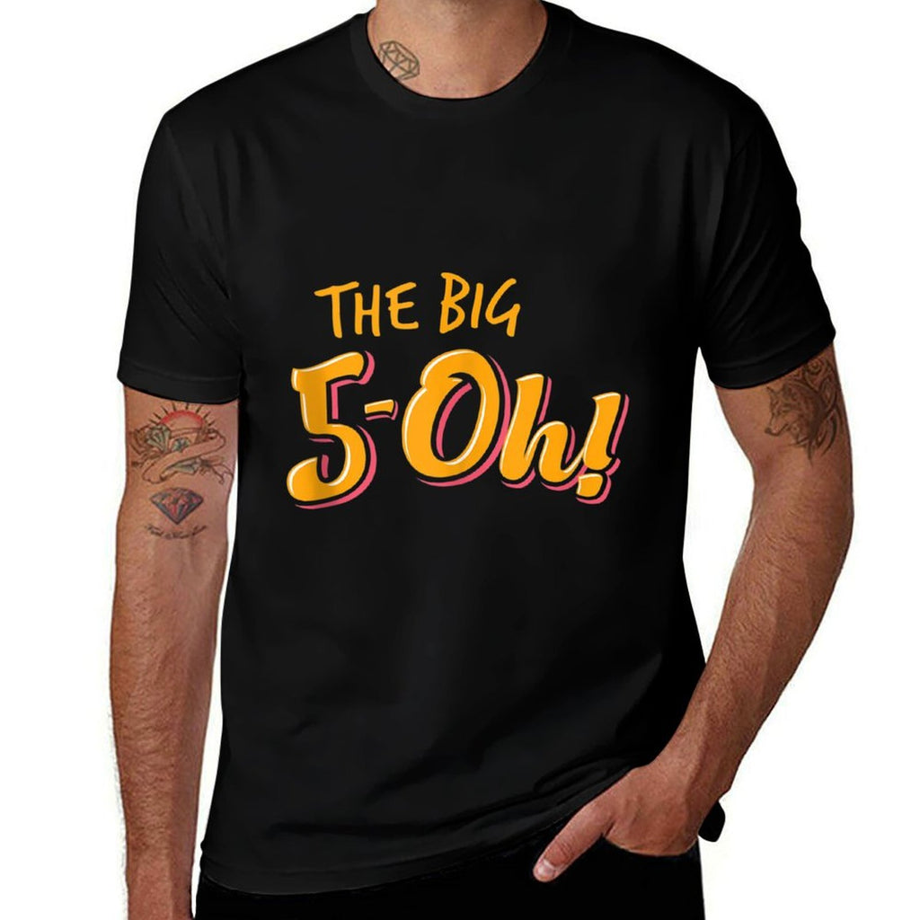 50th Birthday For Women Big 5-Oh! Girl Gang Party  Lightweight T-Shirt