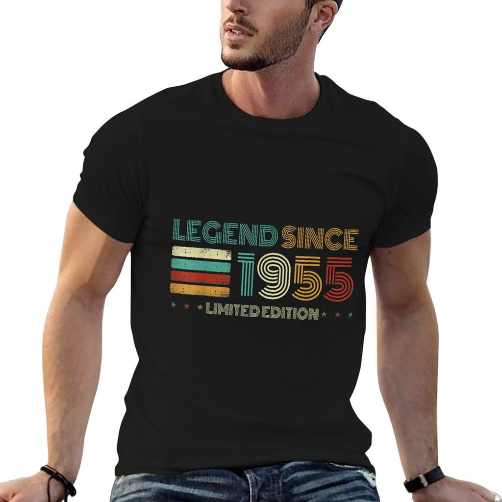 70 Years Old Legend Since 1955 70th Birthday  Vintage-inspired T-Shirt