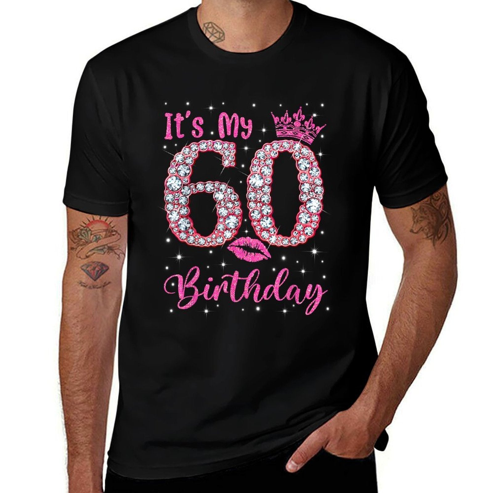 60 It&#39;s My Birthday 1962 60Th Birthday Gift For Womens  Durable T-Shirt