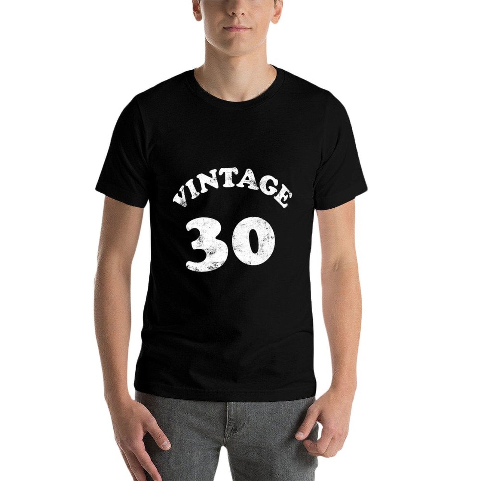 30 Year Old Birthday Sweatshirt Vintage 30th Birthday  Durable T-Shirt