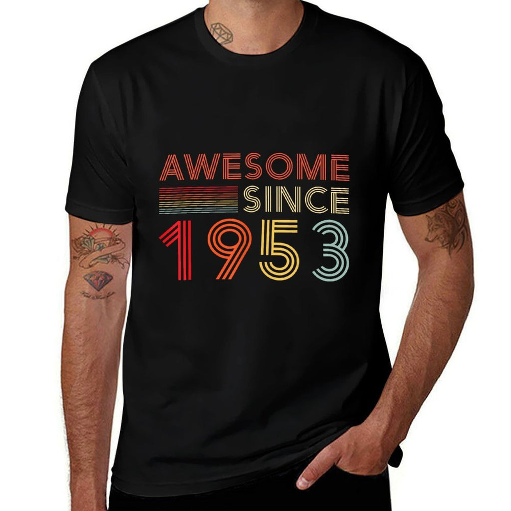70 Birthday Decorations Men Women 1953 BDay 70th Birthday  Breathable T-Shirt