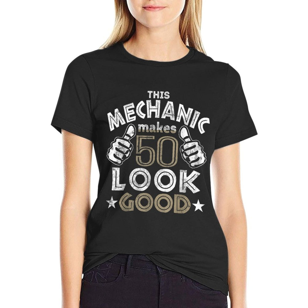 50th Birthday - Mechanic Gift Ideas  Durable T-Shirt