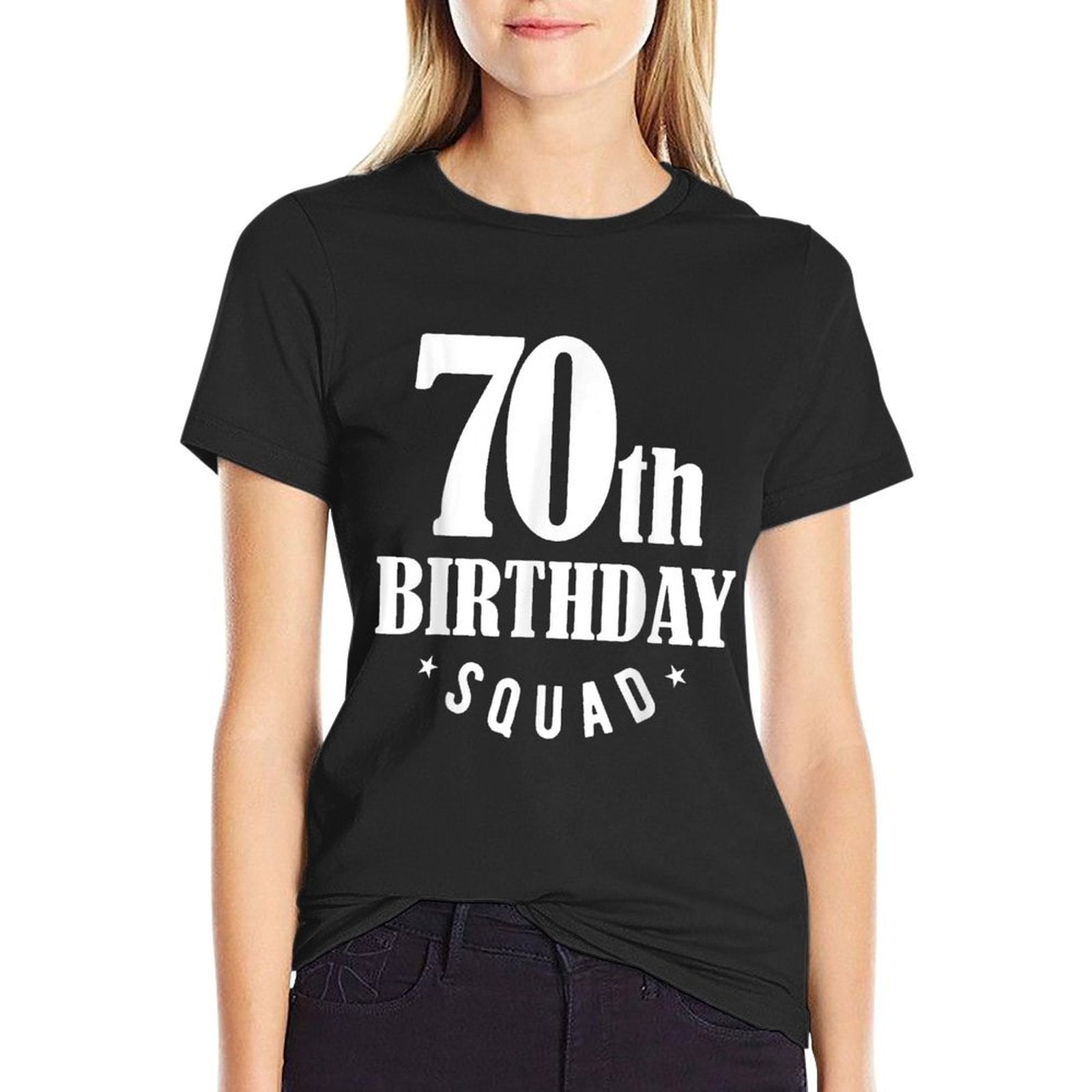 70th Birthday Squad  Lightweight T-Shirt