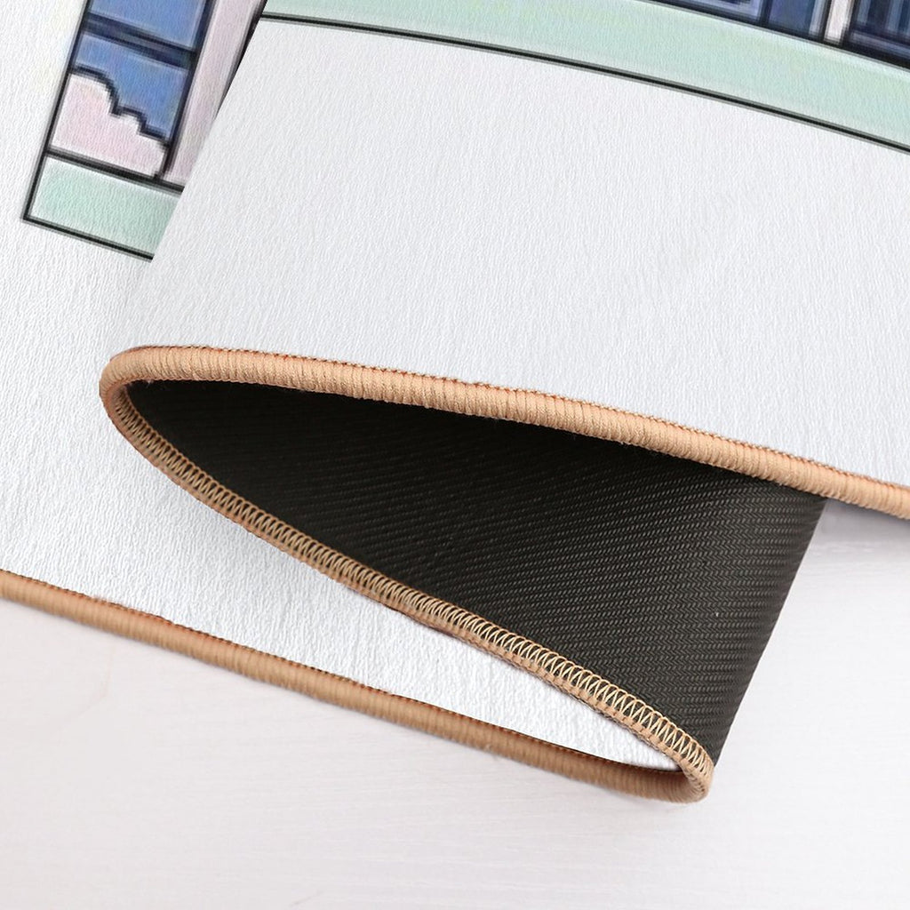 Anime Temple  High-Traffic Bath Mat