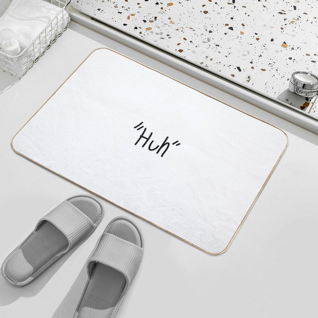 ''huh''  High-Traffic Bath Mat