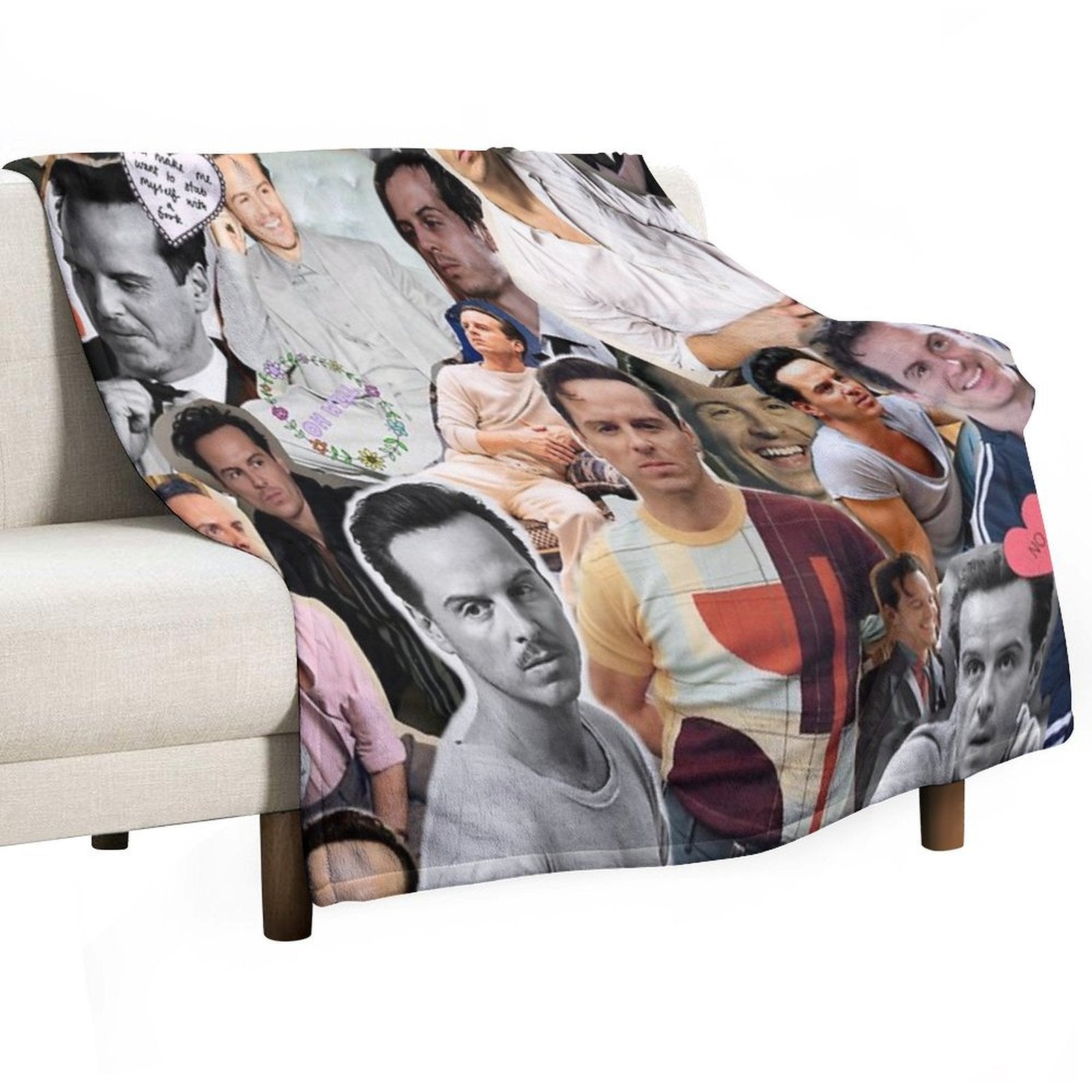 Andrew Scott More Like Andrew Hot Machine-washable Throw Blanket