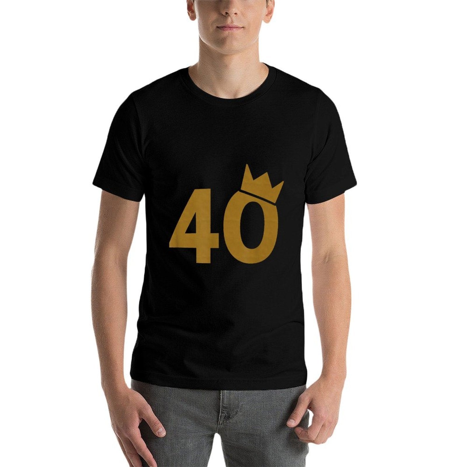 40 Gold Crown - 40th Birthday for Men And Women  Classic T-Shirt