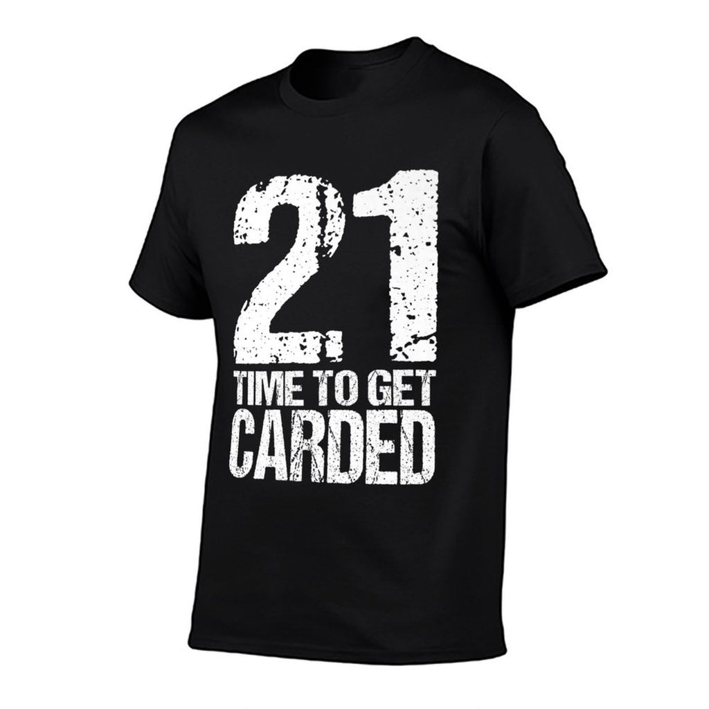 21st Birthday Funny Twenty-One ID Carded Gift Premium  Stretchy T-Shirt