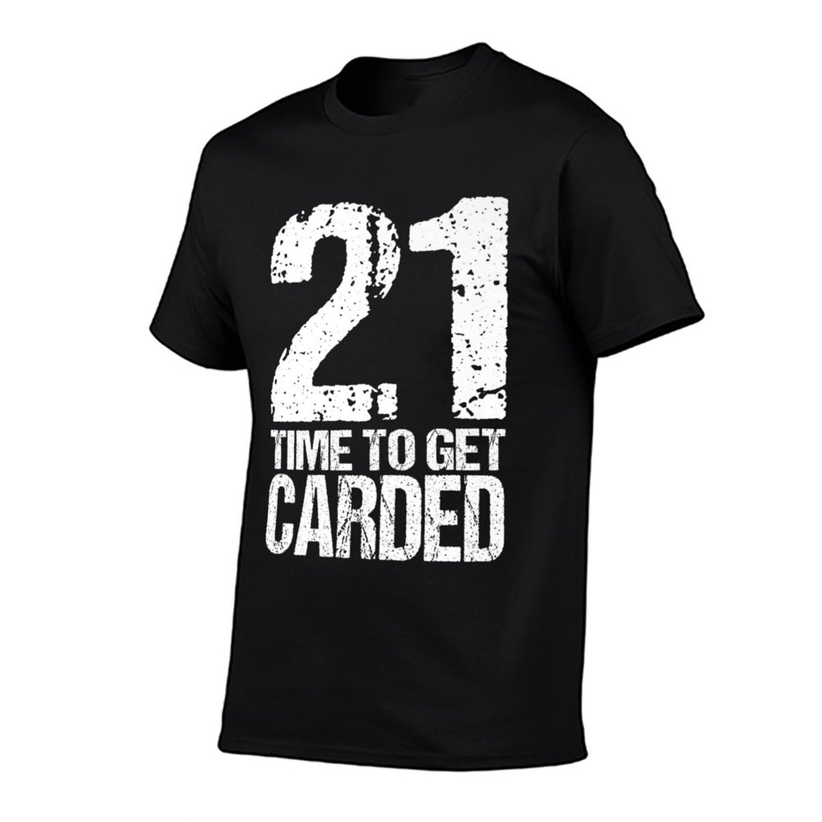 21st Birthday Funny Twenty-One ID Carded Gift Premium  Stretchy T-Shirt