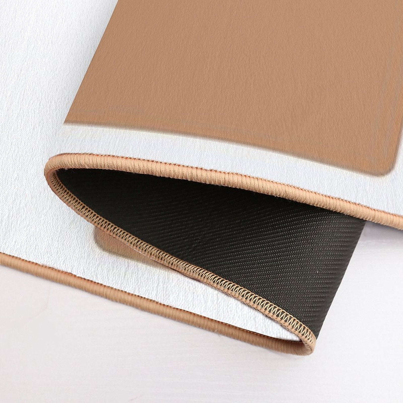 Boho Desert – Sandstorm & Sun in Earthy Tones  Fade-Resistant Bath Mat