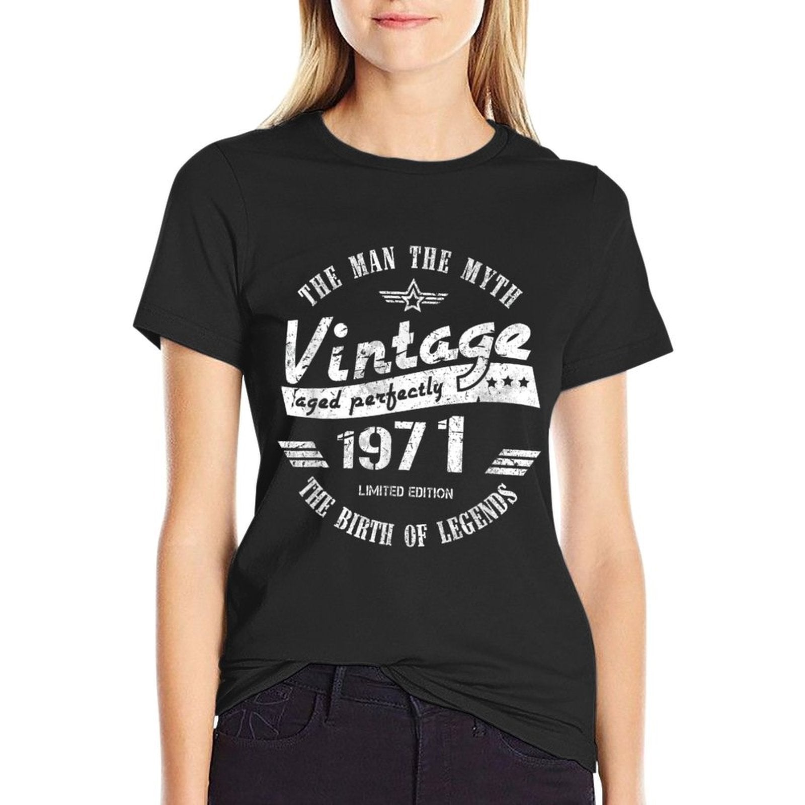 1971 Vintage Classic 50th Birthday Gift  Slim-fit Cut T-Shirt