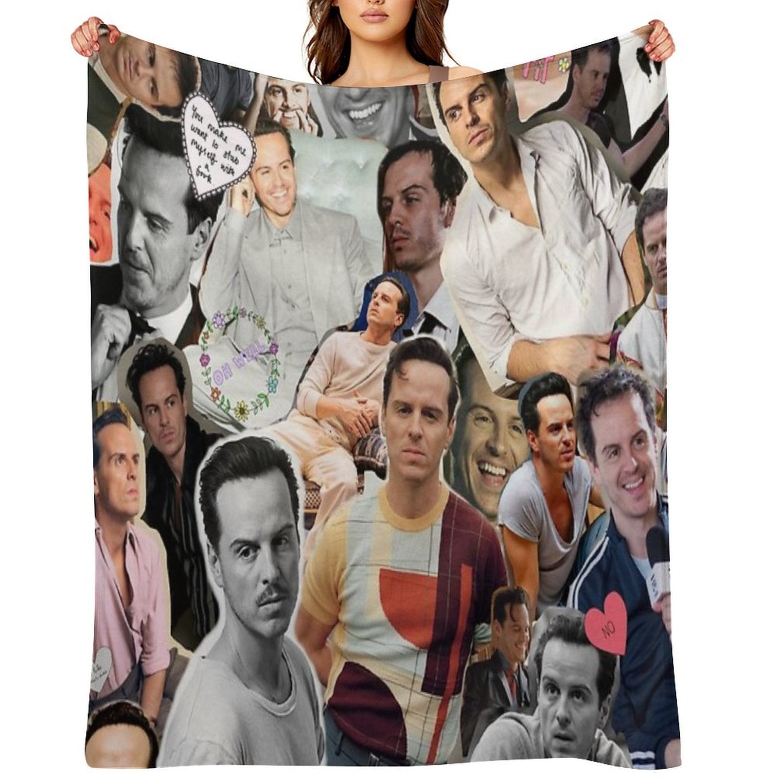 Andrew Scott More Like Andrew Hot Machine-washable Throw Blanket