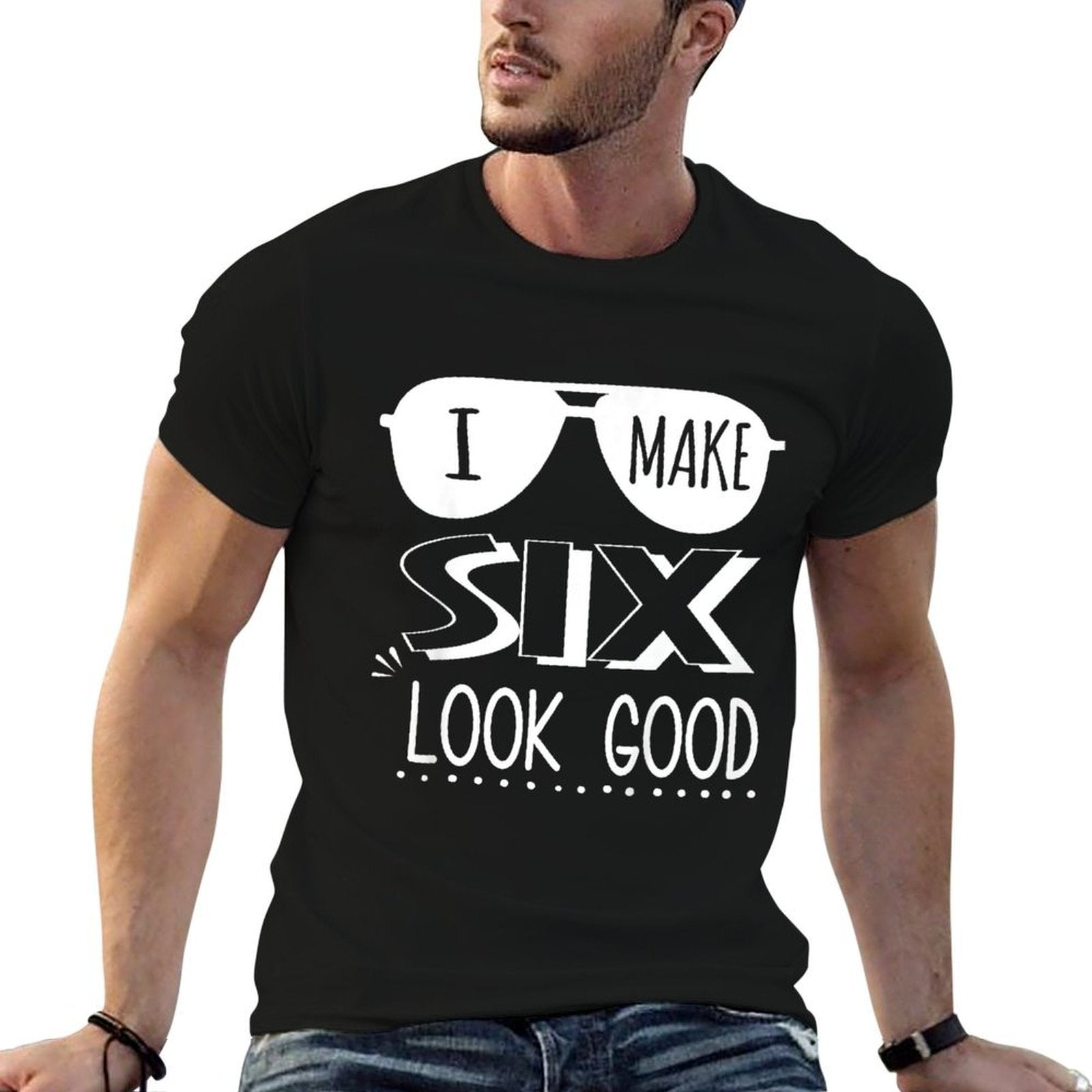 6 Year Old 6th Birthday I Make 6 Look Good  Breathable T-Shirt