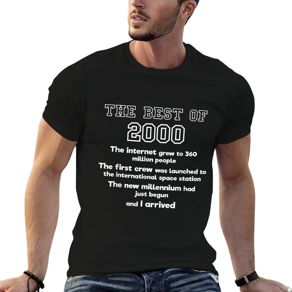 2000 25th Birthday T Shirt for 25 Year Olds  Classic T-Shirt