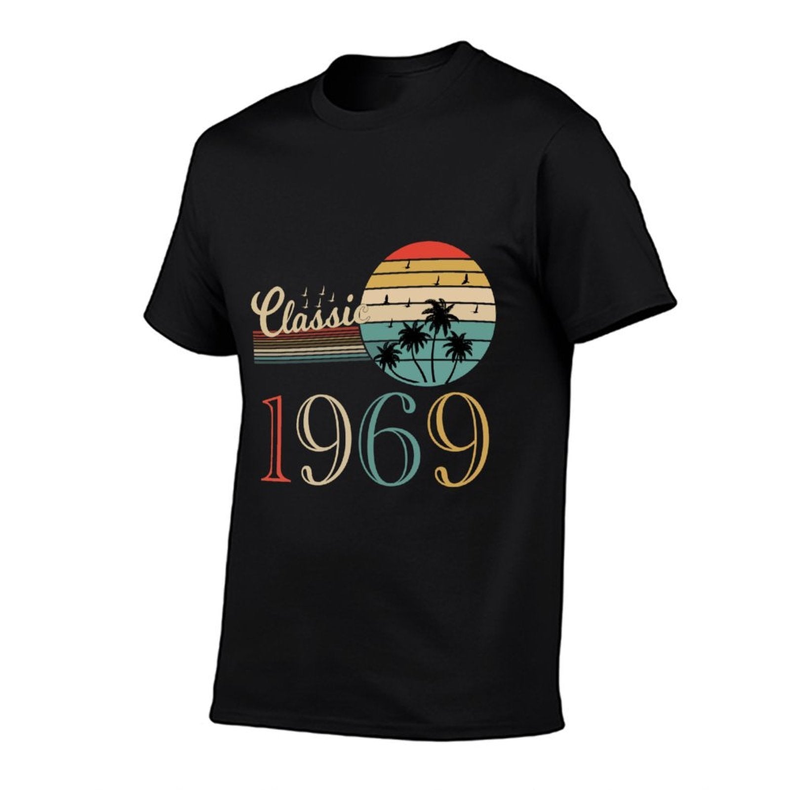 50th Birthday T Gift Vintage 1969 Classic  Polyester Blend T-Shirt