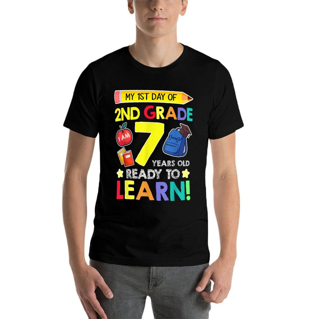 2nd Grade Back to First Day of School Gifts Boys Girls  Affordable Price T-Shirt