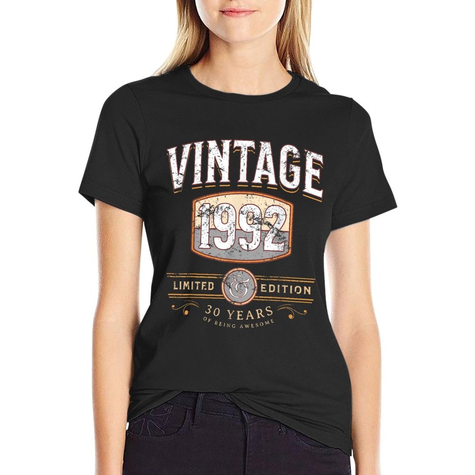 30 Years Old Vintage 1992 Limited Edition 30th Birthday  Slim-fit Cut T-Shirt