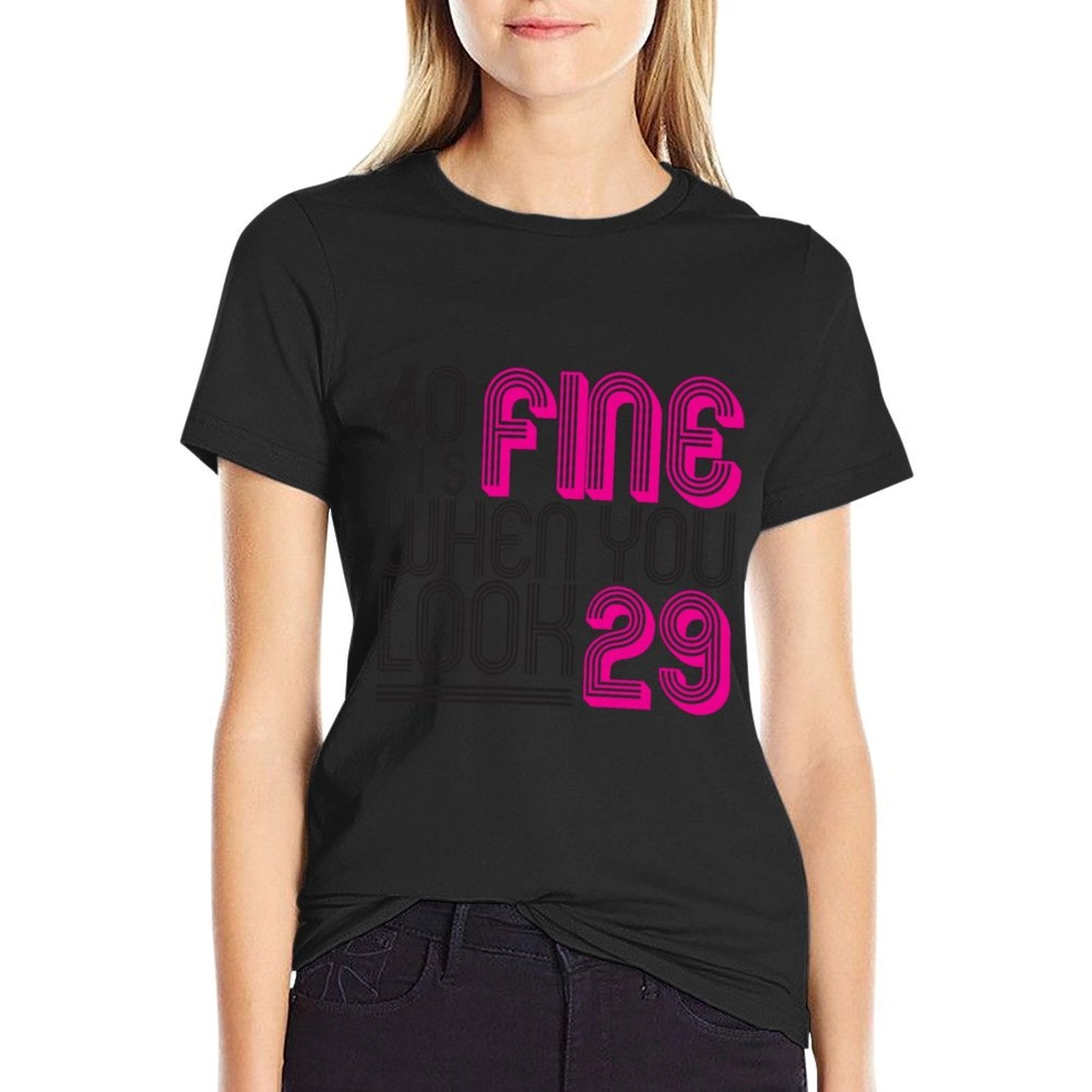 40th Birthday Gifts for Her Women Age 40 Year Old Mom 1982  Slim-fit Cut T-Shirt
