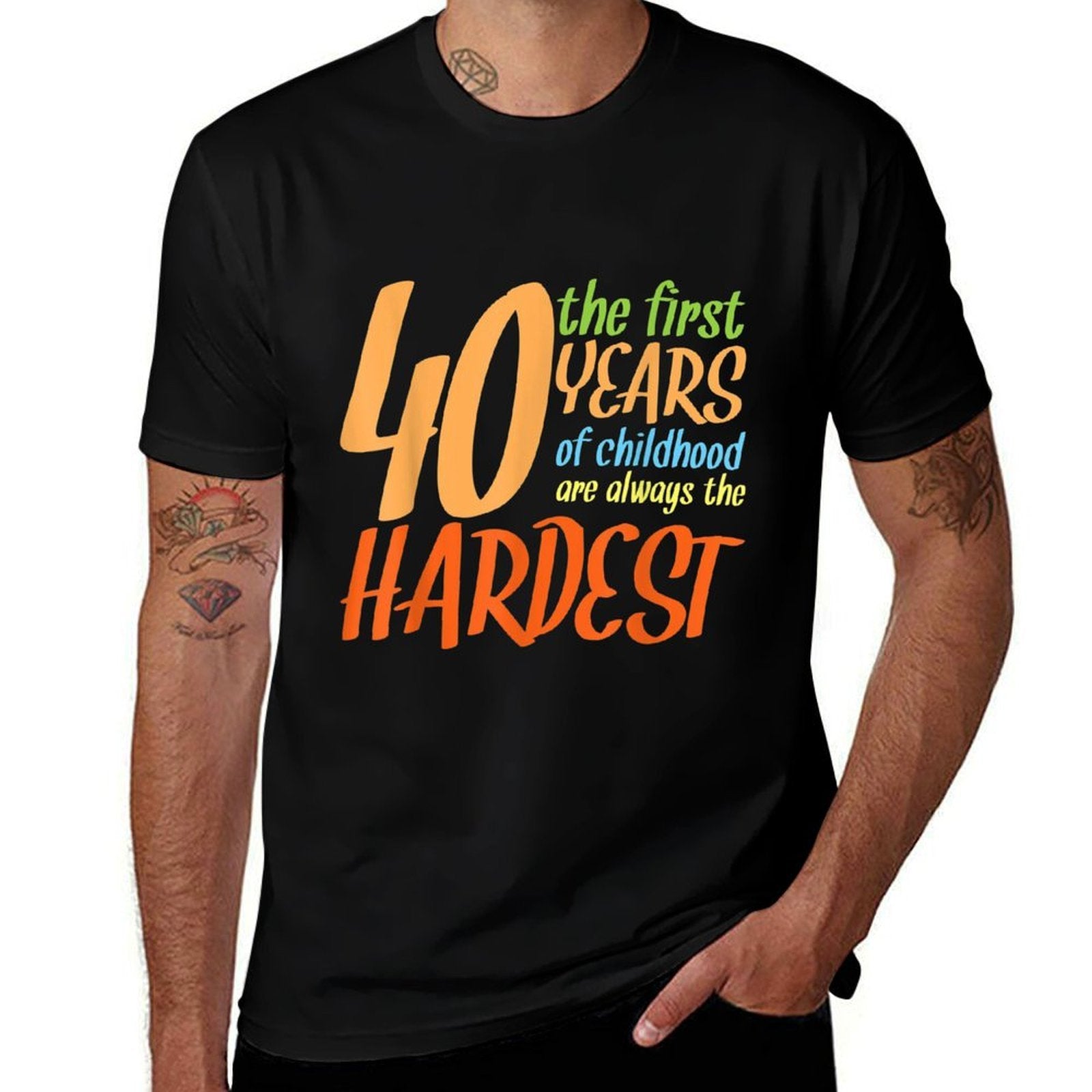 40th Birthday  Graphic-printed T-Shirt