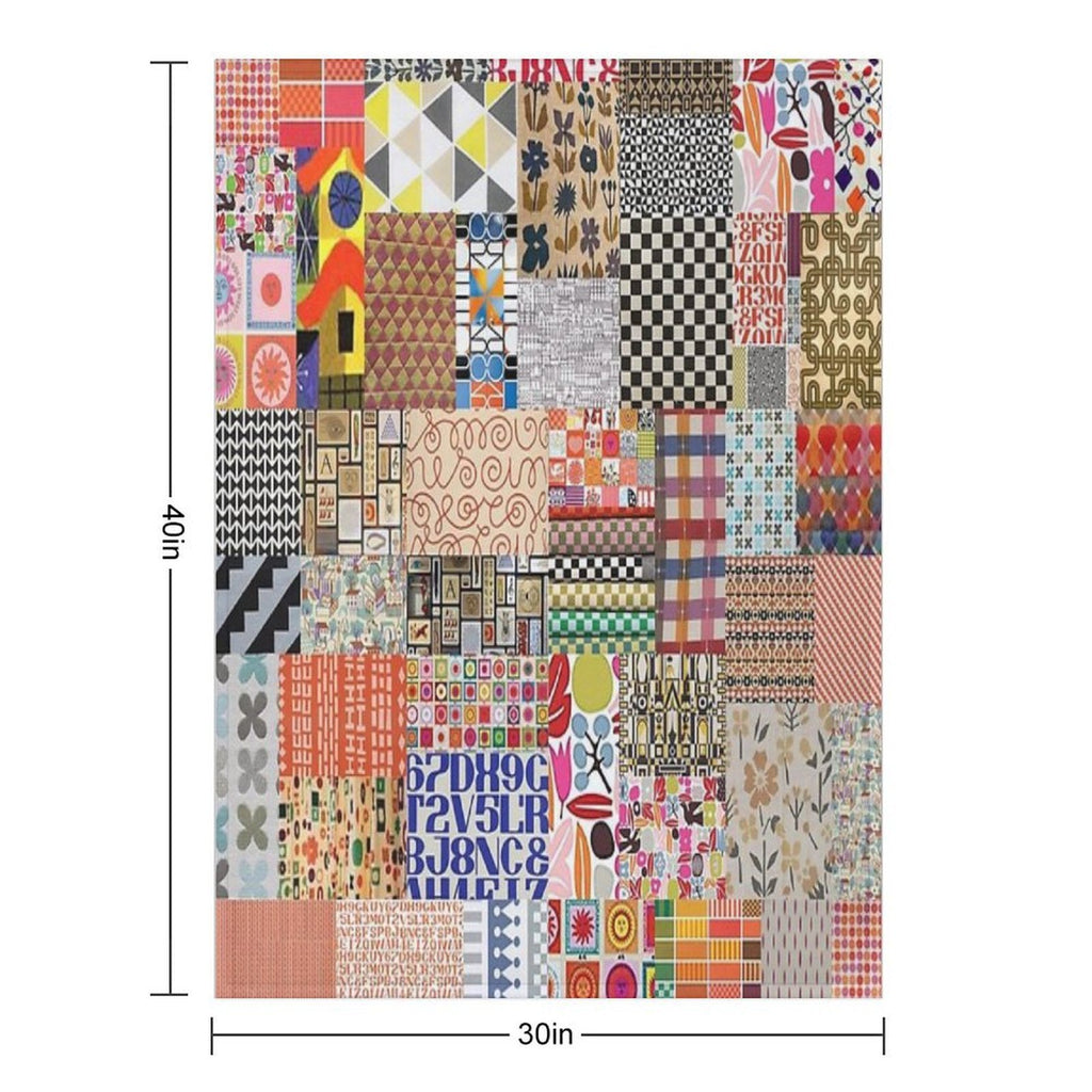 Alexander Girard Wrinkle-free Throw Blanket