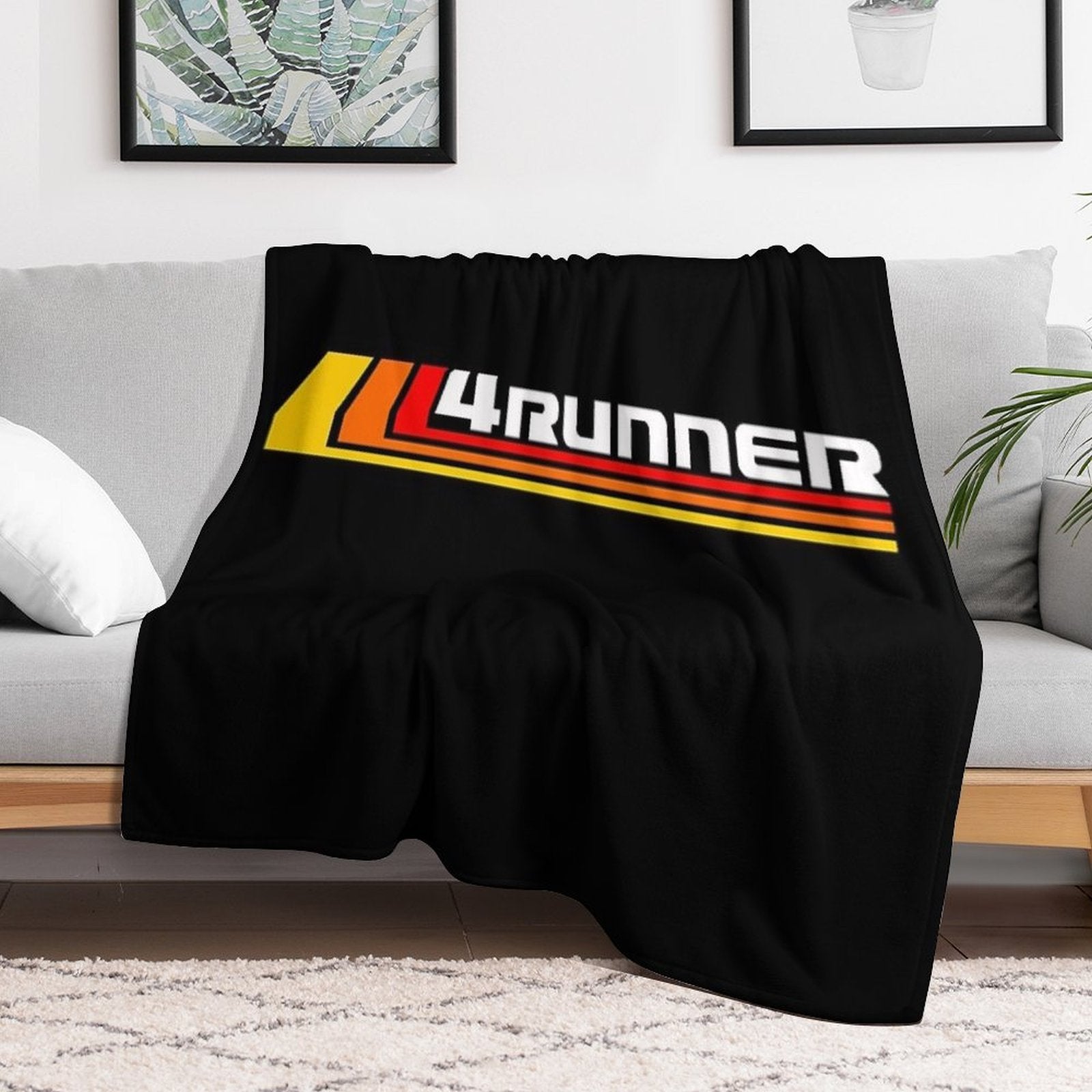 4 Runner Heritage Logo Quick-dry Throw Blanket