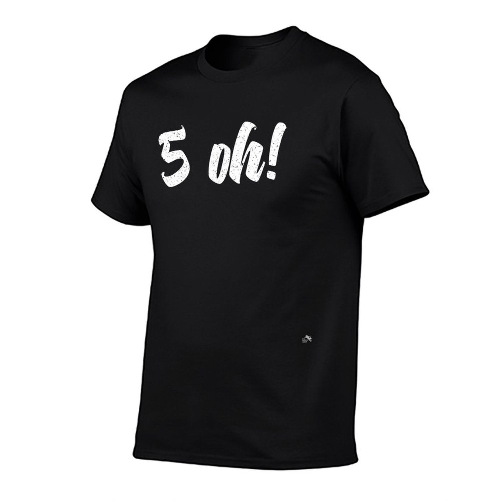 50th Birthday Party Big 5 Oh Fifty 50th Birthday Gift  Polyester Blend T-Shirt