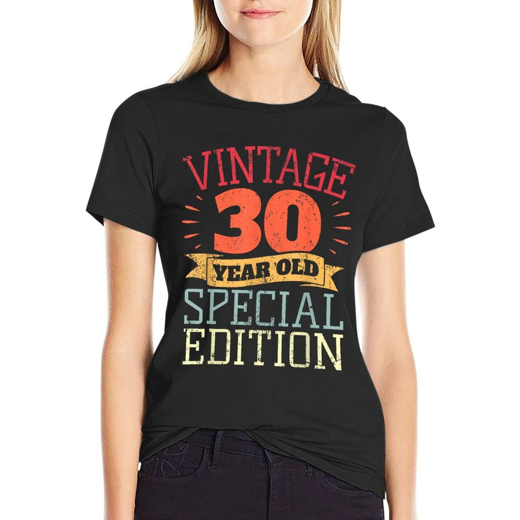 30 Year Old Special Edition I Vintage 30th Birthday  Slim-fit Cut T-Shirt
