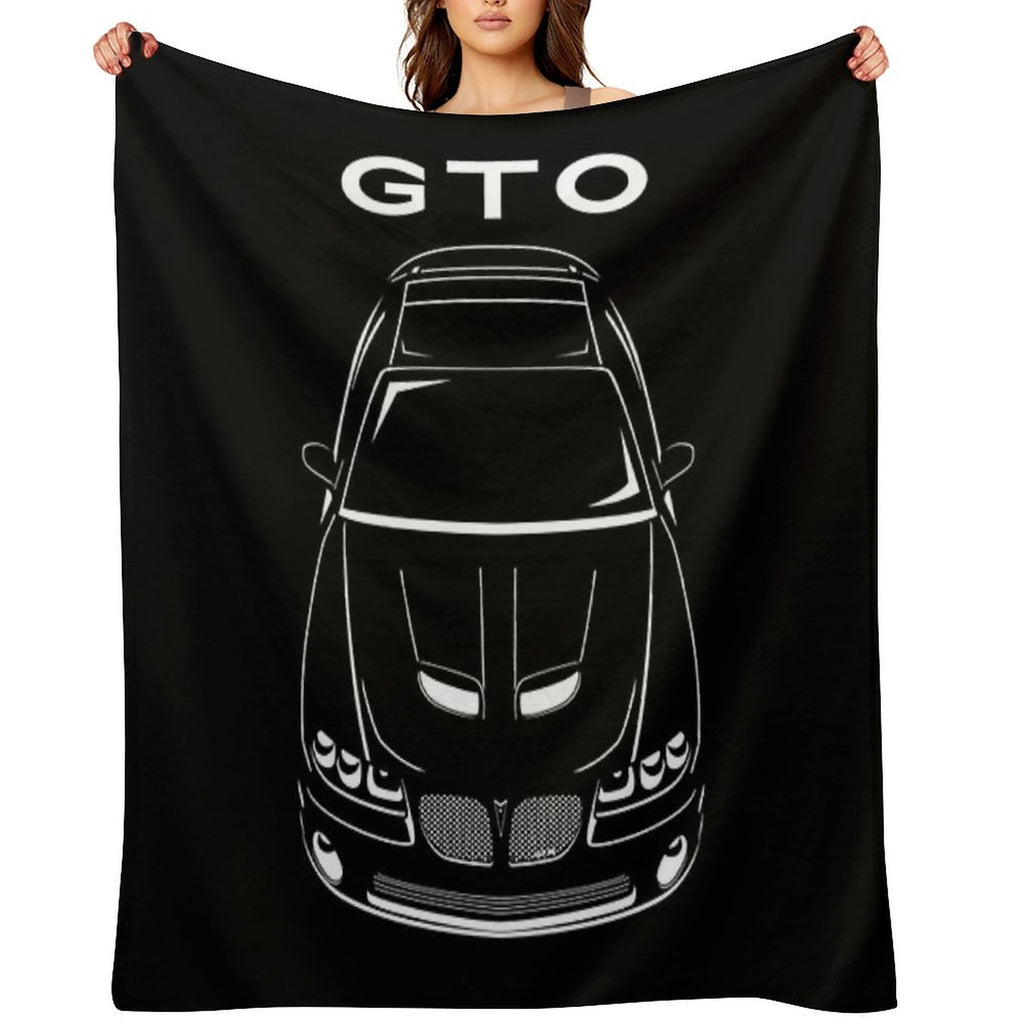 2006 Pontiac Gto T-ShirtPontiac GTO 2004-2006 T-Shirt Lightweight Throw Blanket