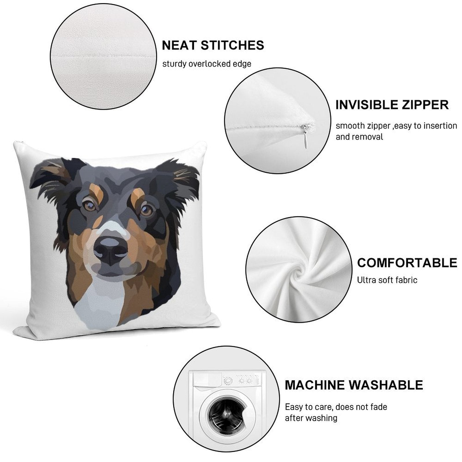 Ailey Soft Decorative Cover Throw Pillow